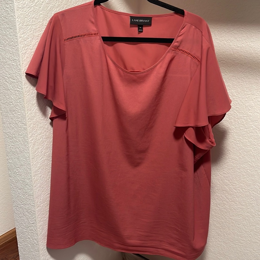 Lane Bryant short sleeve blouse
